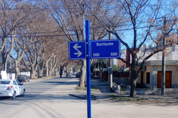 Carteles nomencladores - Río Cuarto