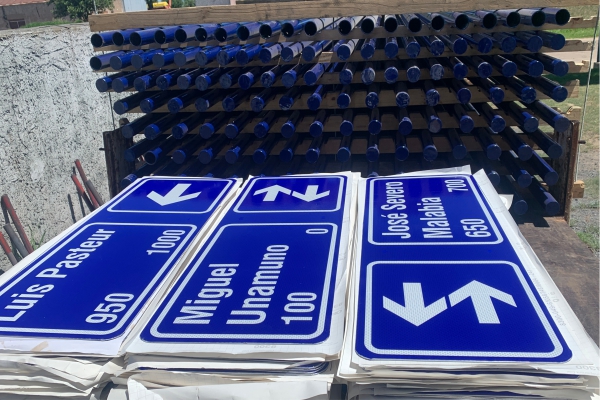 Carteles nomencladores - Río Cuarto